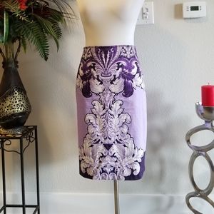 New York & Company Purple Skirt Size 8.